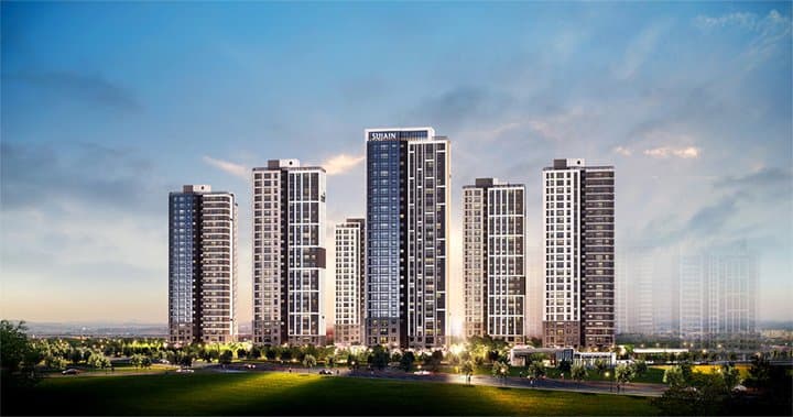 고덕국제신도시수자인풍경채1단지